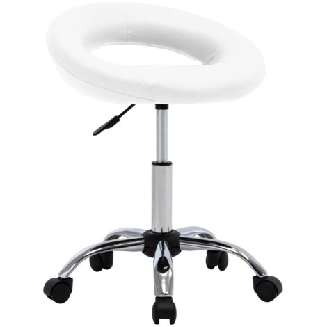 Silla de comedor giratoria cuero sintético