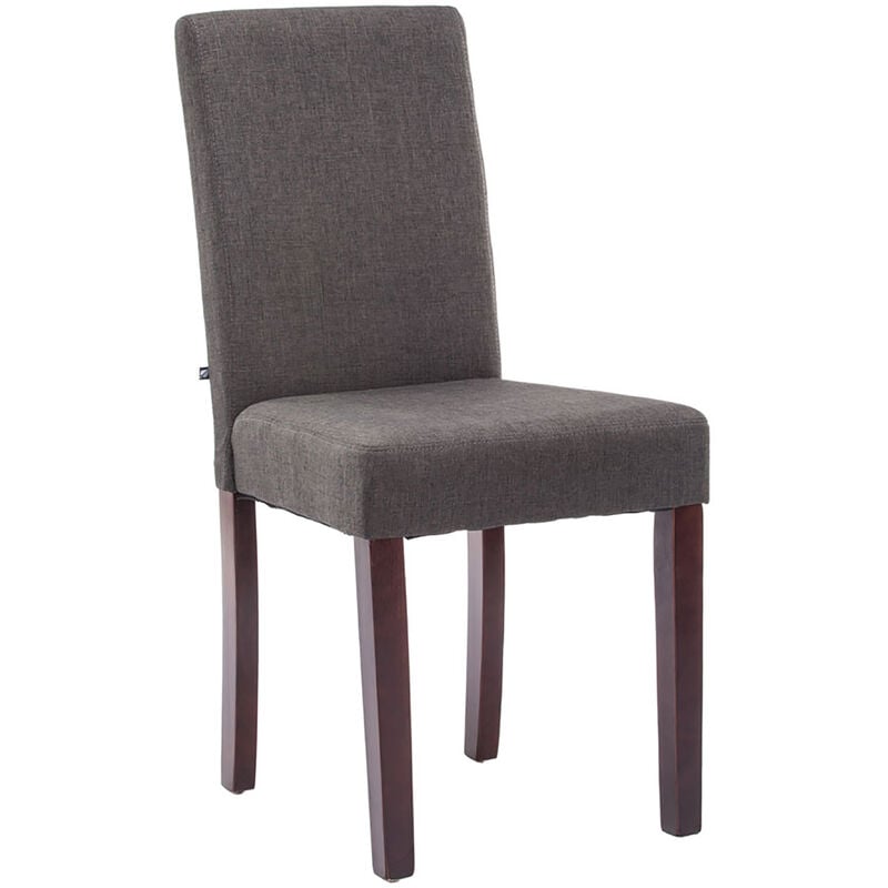 

Silla de Comedor Ina en Tela Cappuccino/Gris oscuro