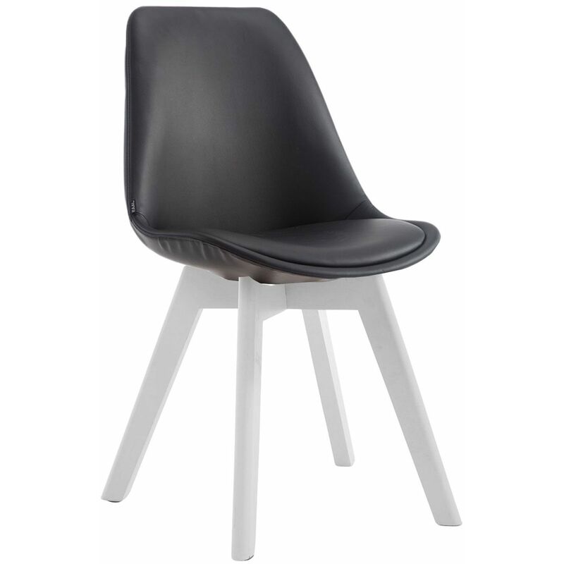 

CLP - Silla de comedor MANADO Negro Blanco