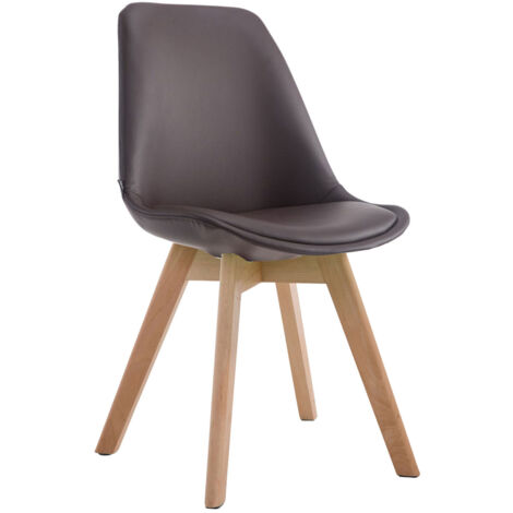 Silla de comedor Manado Marrón Natural