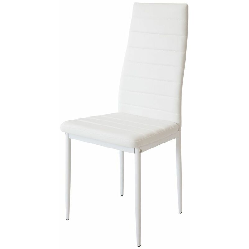 

Silla de Comedor MILANO Blanco (Reacondicionado C)