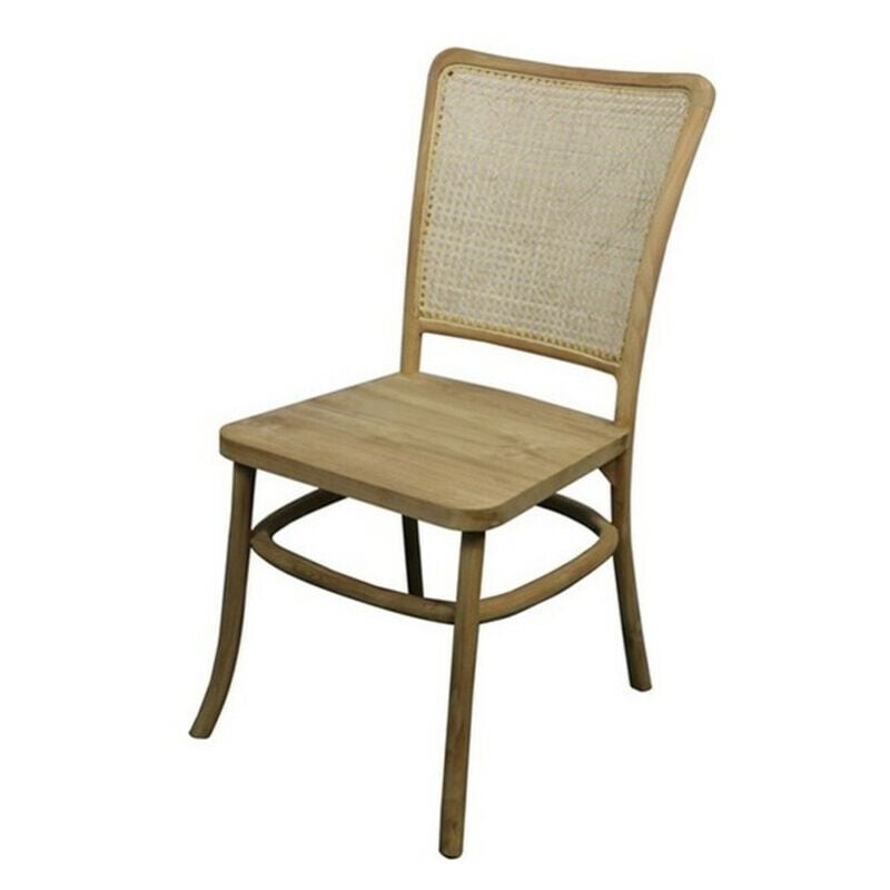 

Silla de Comedor Nat madera de teca ratán sintético (47 x 63 x 90 cm)