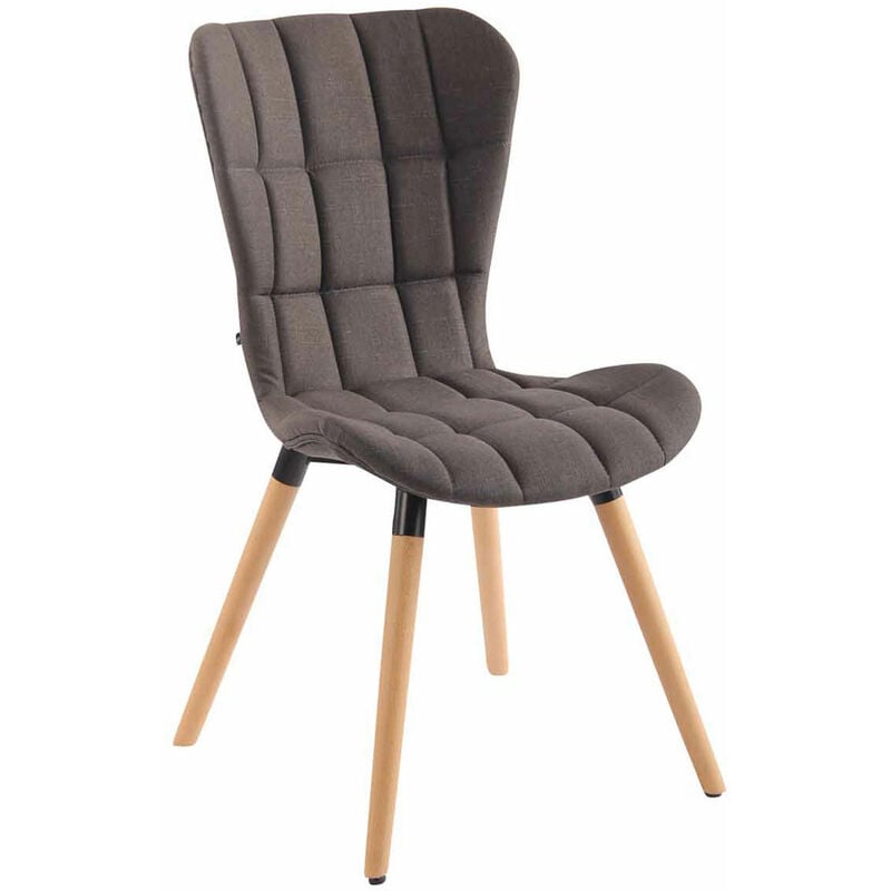 

CLP - Silla De Comedor Odda En Tela Gris oscuro Natural