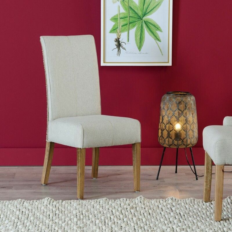 

Fanmuebles - Silla de comedor tapizada y Rattán