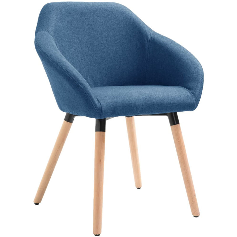 

Silla de comedor tela azul