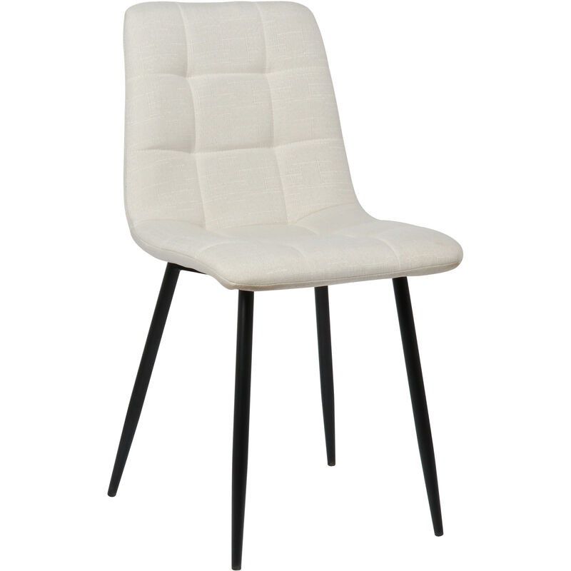 

Silla de comedor tilde tela,crema Rogal