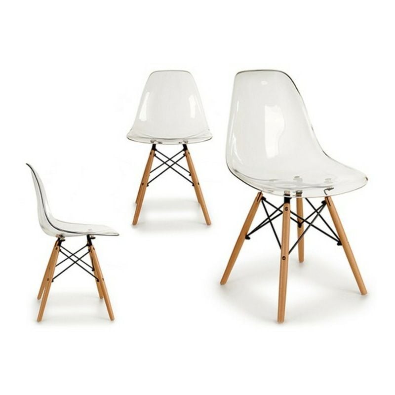 

Silla de Comedor Transparente (53 x 82 x 47 cm)