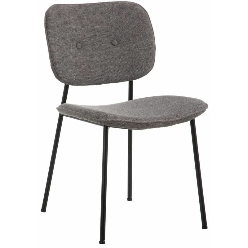 

Silla de comedor vintage Málaga tapizado Gris