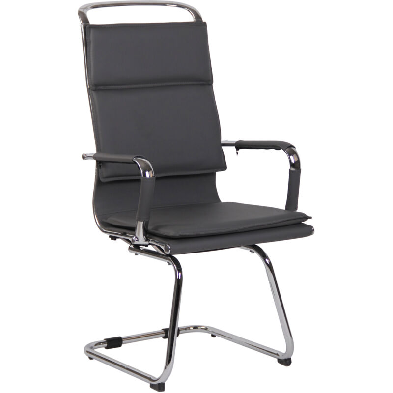 

CLP - Silla De Conferencia Bedford En Cuero Original Gris Cuero sintético