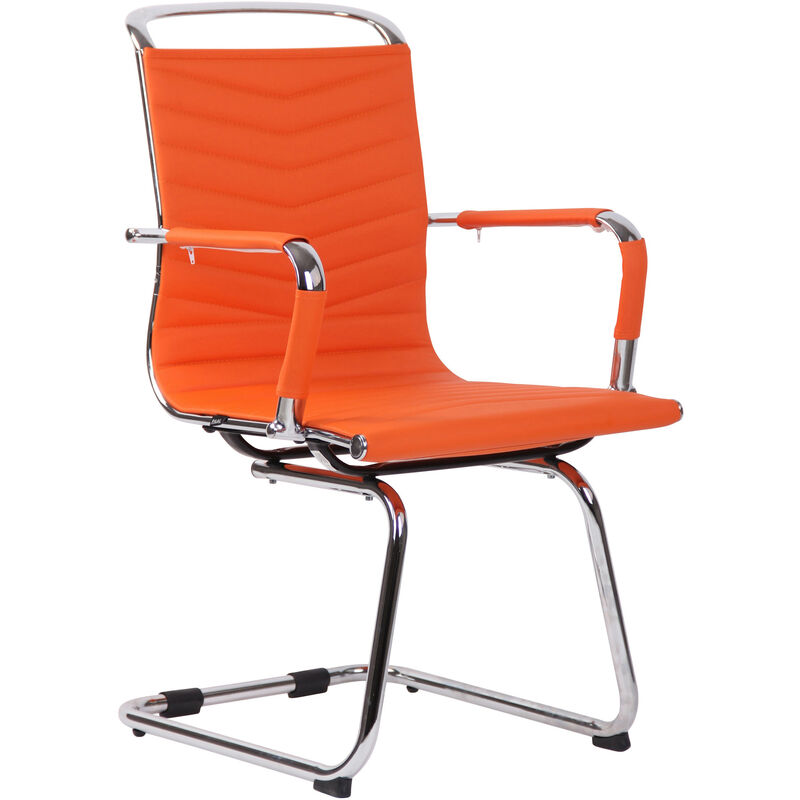 

CLP - Silla De Conferencia Burnley Naranja Cuero sintético