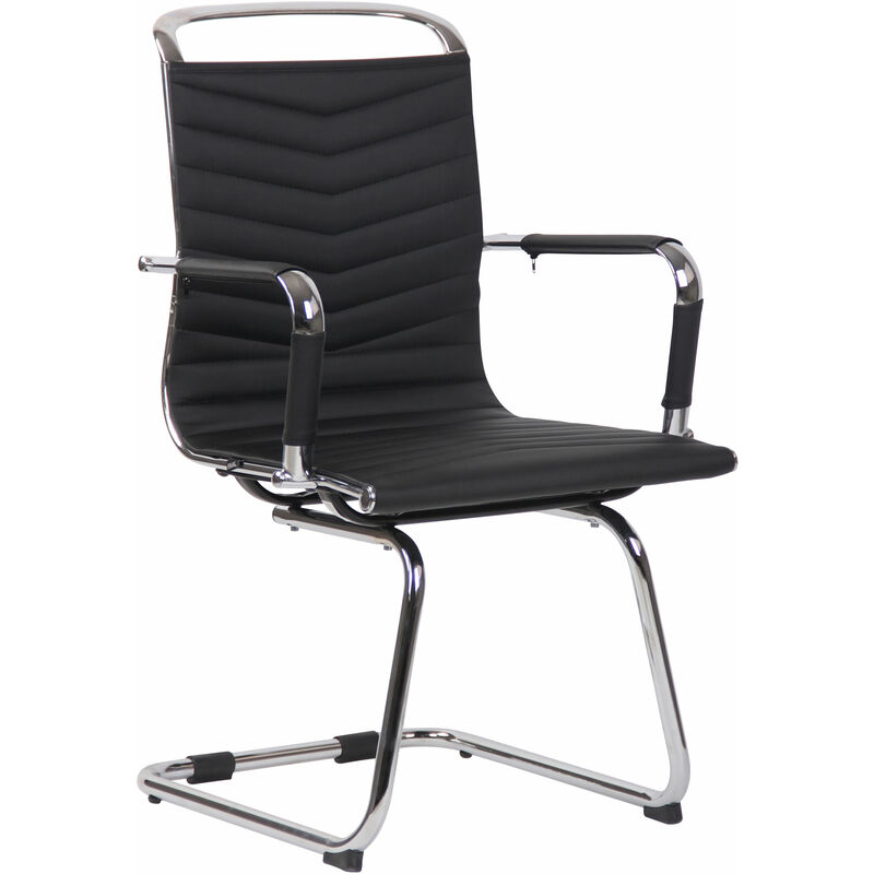 

CLP - Silla De Conferencia Burnley Negro Cuero sintético