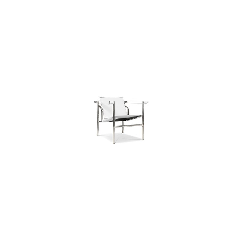 

Privatefloor - Silla de Diseño Kart1 - Cuero Premium Blanco