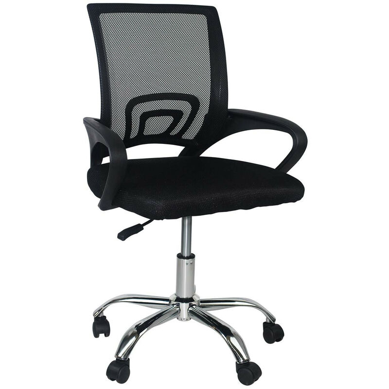 

Orion91 - Silla de Escritorio con Ruedas Classic 95x65x52cm Thinia Home Color - Negro y Gris Oscuro