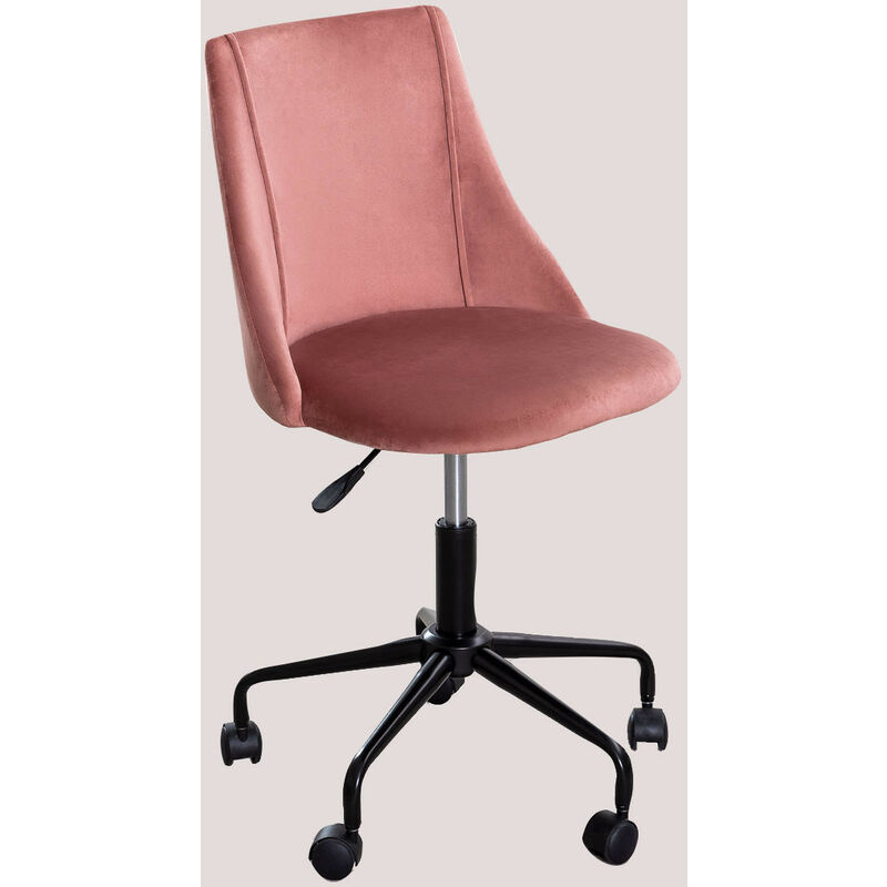 

Silla de Escritorio en Terciopelo Garbys Rubor Rubor - Sklum