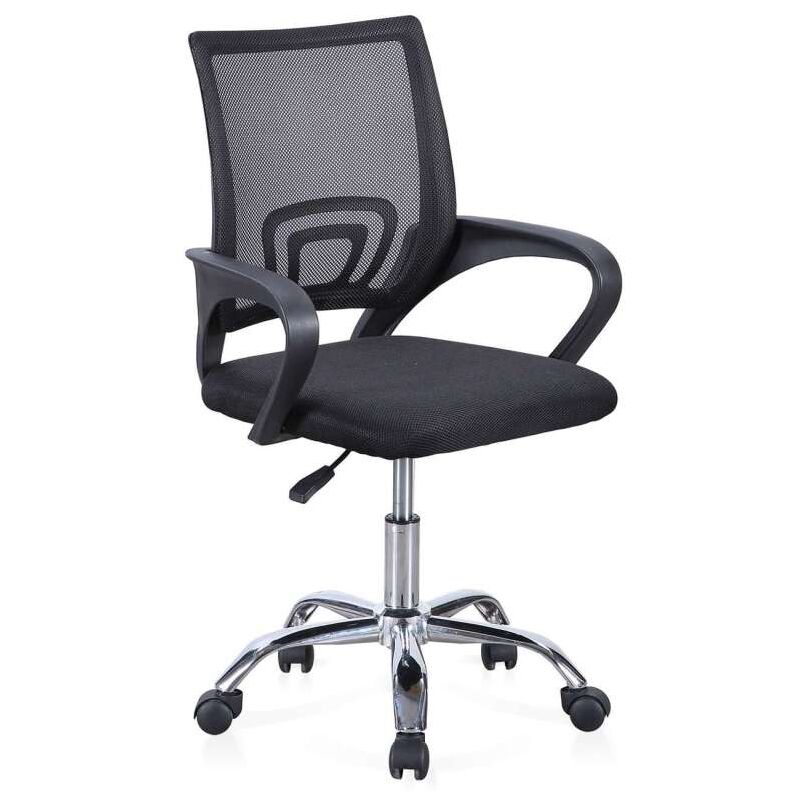 

Silla de escritorio giratoria Vita varios colores a elegir 90/102 cm(alto)60 cm(ancho)60 cm(largo) Color NEGRO