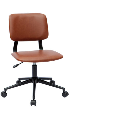 Silla de escritorio vintage marrón LAB