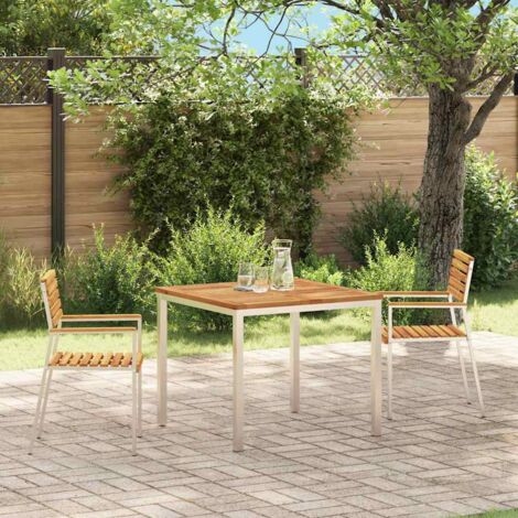 Silla de Jardín 2 pcs vidaXL