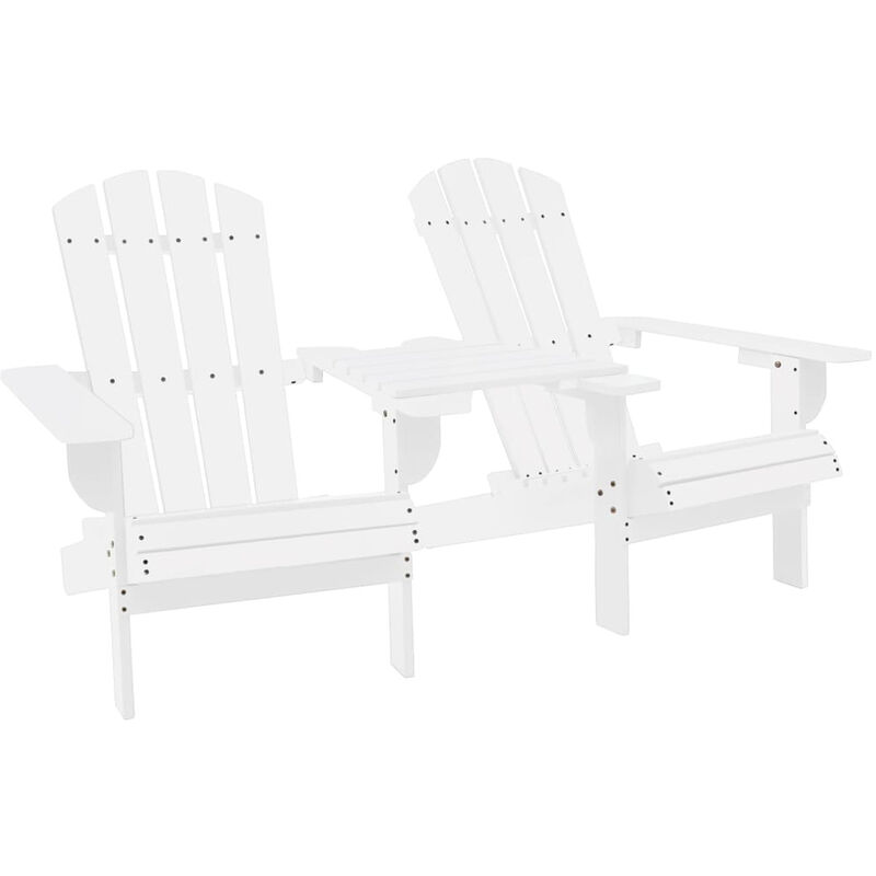 

Silla de jardin Adirondack madera maciza de abeto blanco