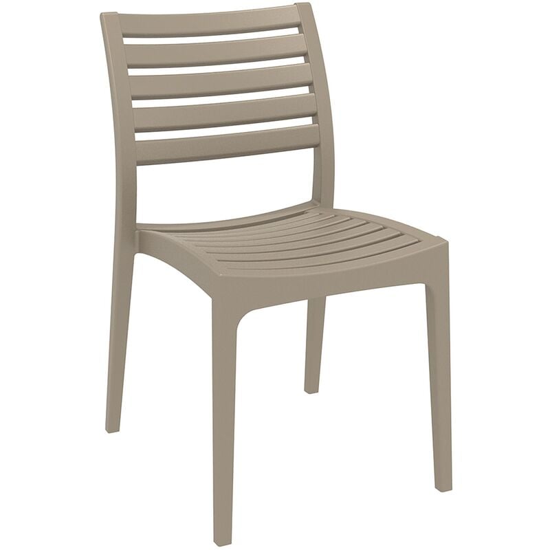 

CLP - Silla de Jardín Apilable ARES Barro