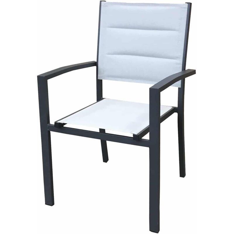 

Silla de Jardín Chillvert Sicilia Aluminio/Textilene apilable 57x58x90 cm