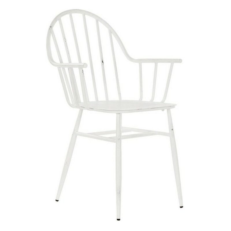 

Silla de Jardín DKD Home Decor Blanco Metal (55 x 53.5 x 86 cm)