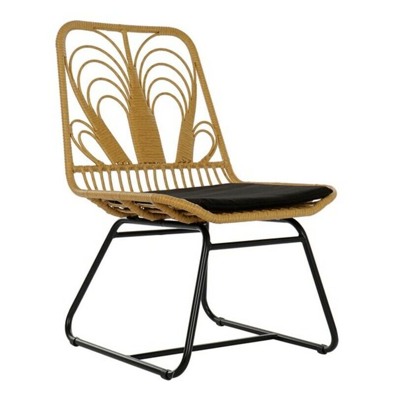 

Silla de Jardín DKD Home Decor Metal Ratán (58 x 65 x 89 cm)