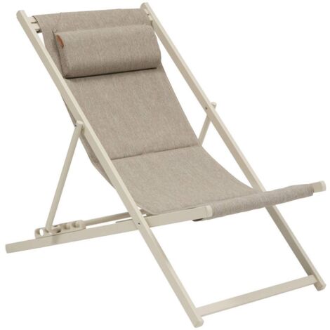 Silla de jardín plegable apilable de arcilla Lunivia - Hespéride