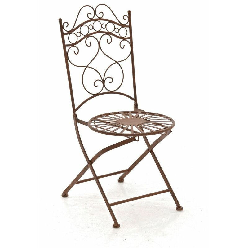 

CLP - Silla de Jardín Plegable Indra Antiguo/Marrón