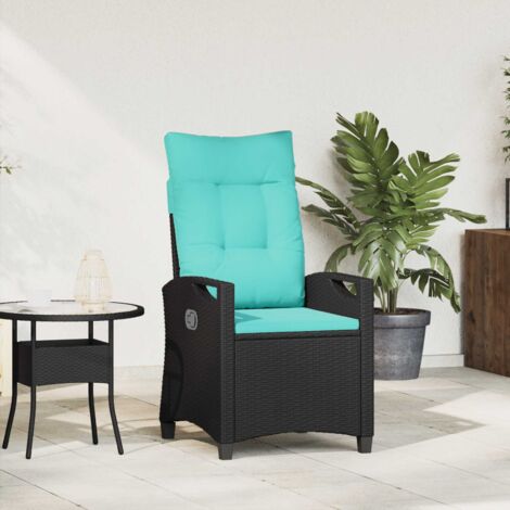 Silla de jardín reclinable 56 x 60 x 112 cm acero