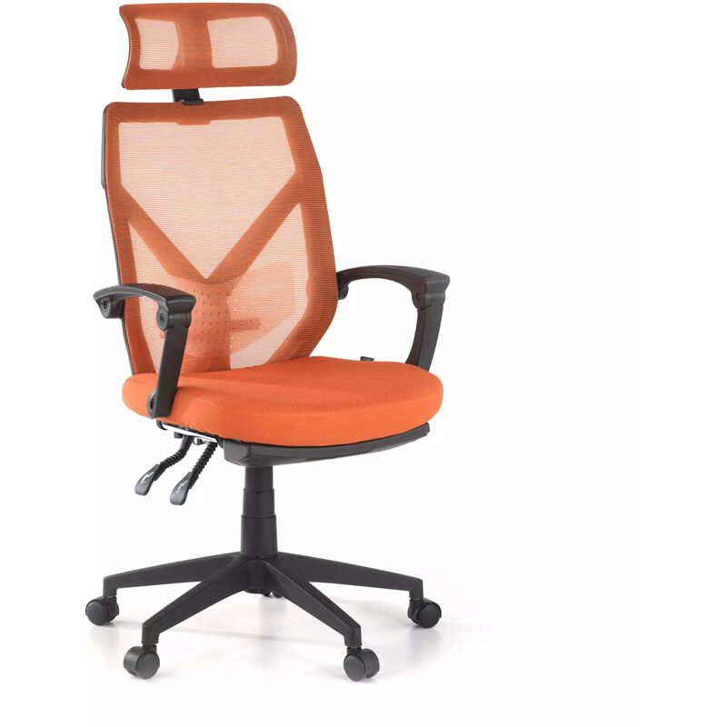 

Silla de oficiina Neo, con reposapies extraible red naranja - naranja