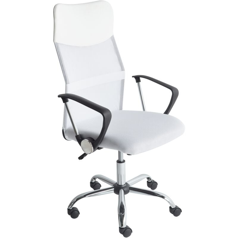 

Silla de oficina giratoria blanca DESIGN