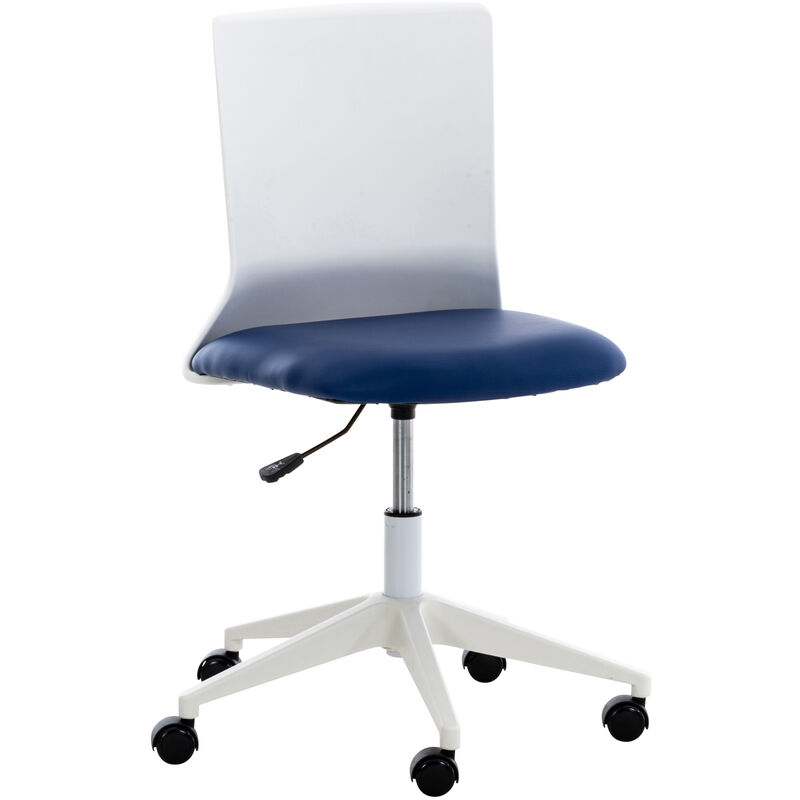 

CLP - Silla De Oficina Apolda Azul Cuero sintético