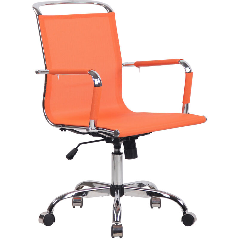 

CLP - Silla De Oficina Barnet Mesh En Microfibra Naranja