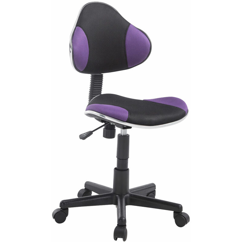 

CLP - Silla de Oficina Bastian Negro/lila