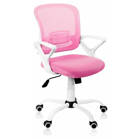 Silla de oficina Brisa Rosa claro 61cm (ancho) x 91–100cm (alto)