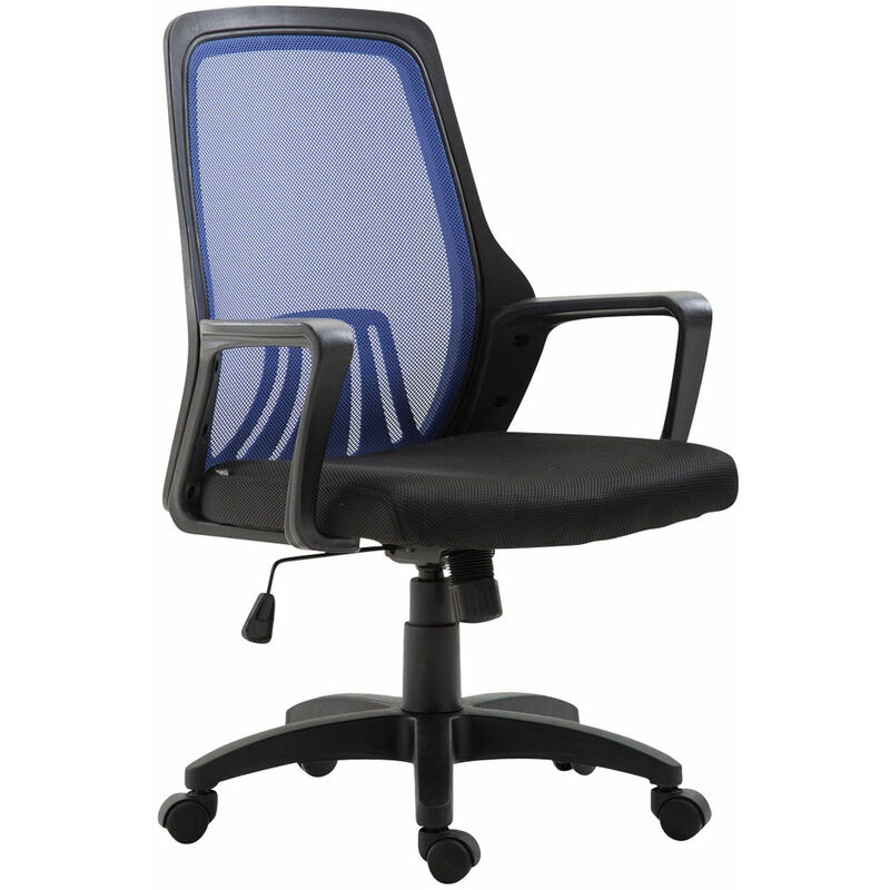 

Silla de oficina clever negro/azul - Rogal