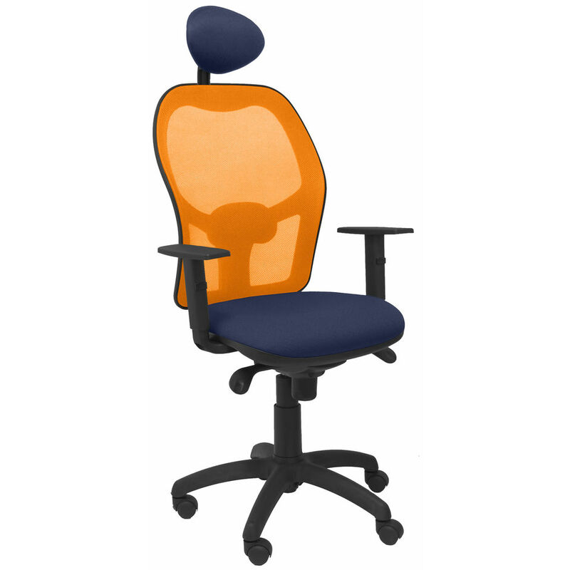 

Silla de Oficina con Cabecero Jorquera P&C ALI200C Azul marino