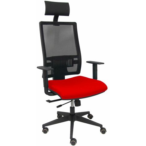 Silla de Oficina con Cabecero P&C Horna Traslack bali Rojo 8436586626938 S5703785 P&C