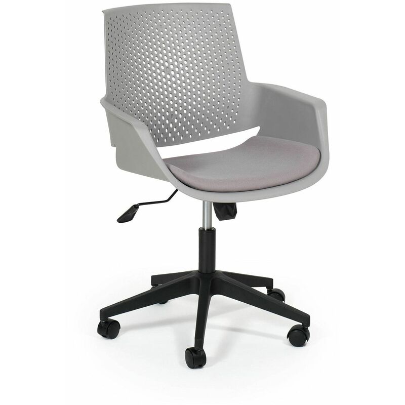 

Silla De Oficina Con Ruedas Ho Gris Ancho: 59,5 X Largo: 57,3 X Alto: 81,5 - 90,5