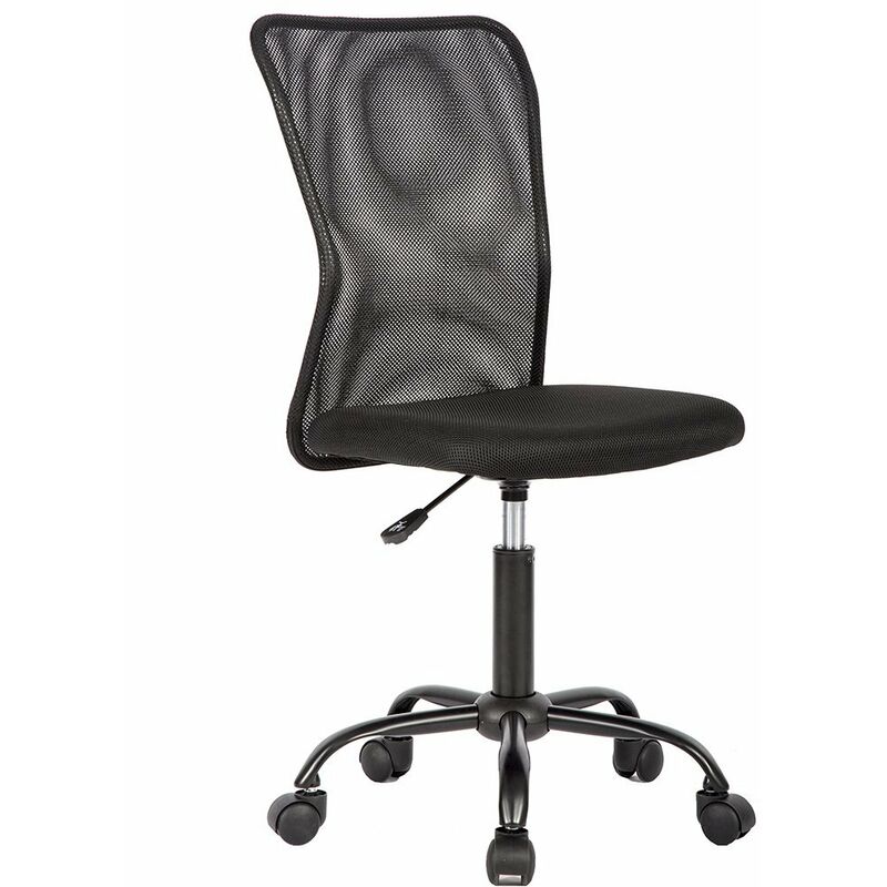 

Silla de Oficina de Malla Giratoria Ergonómica Escritorio Sillon Despacho Negra