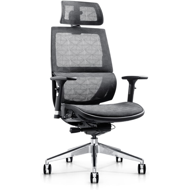 

Silla de oficina ergonómica Girona Negro