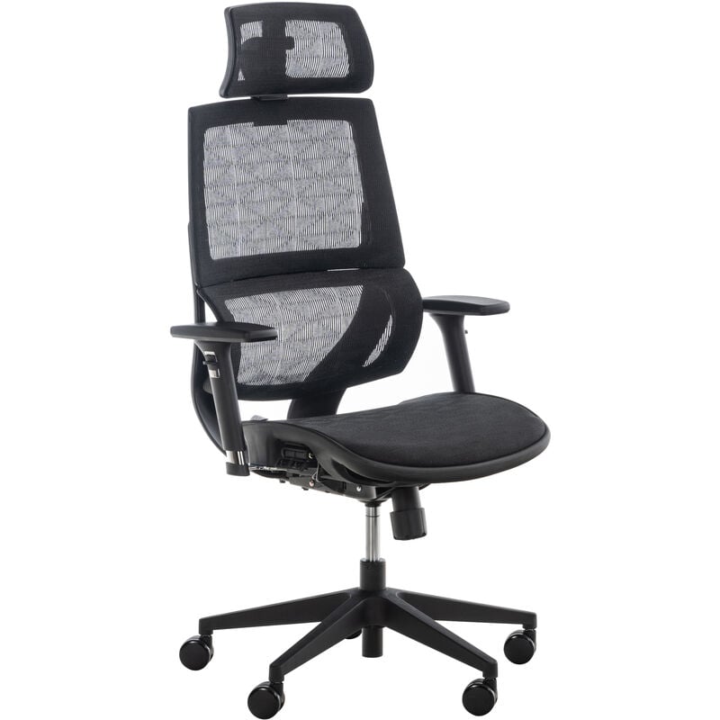 

CLP - Silla de oficina ergonómica Hinwil Negro
