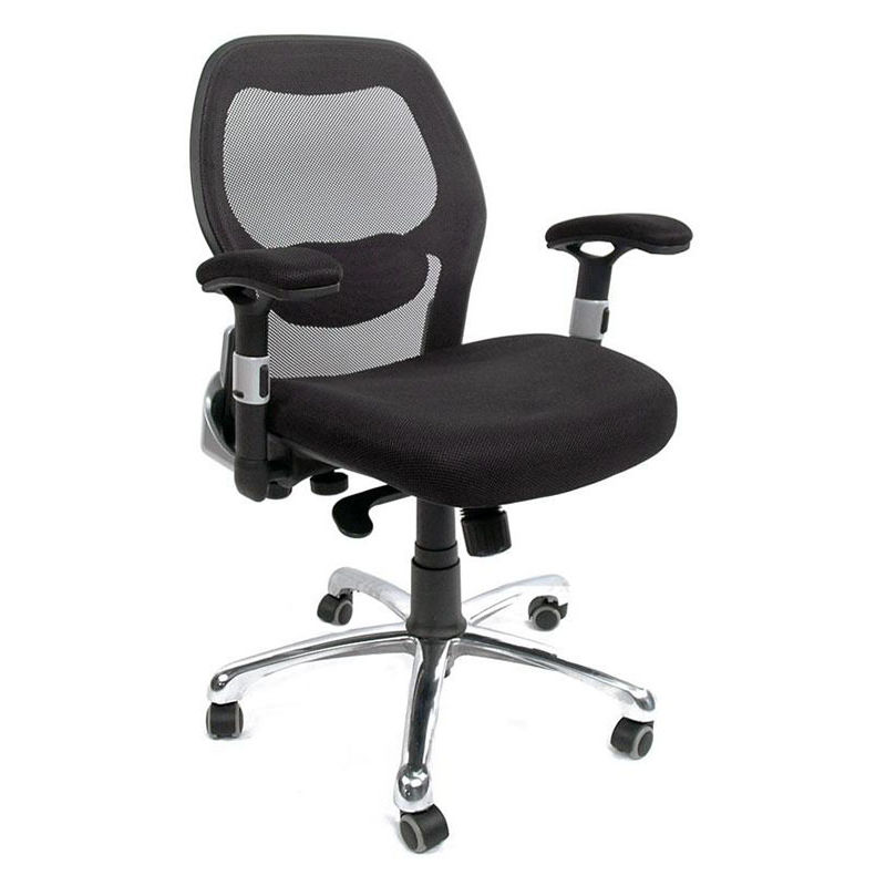 

Silla de oficina ergonómica negra ULTIMATE V2