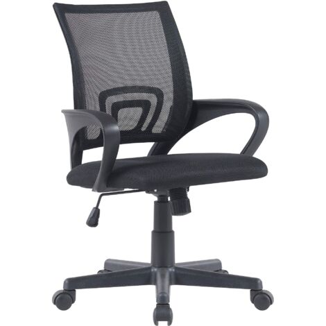 Silla de oficina Genius Negro