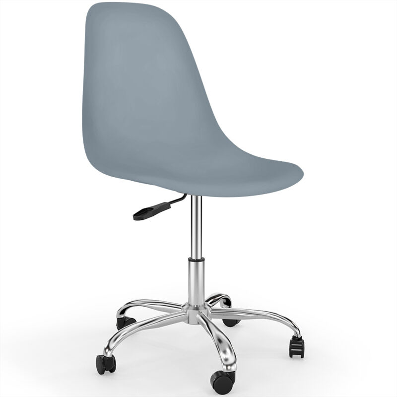 

Silla de oficina giratoria con ruedas - Denisse Gris claro