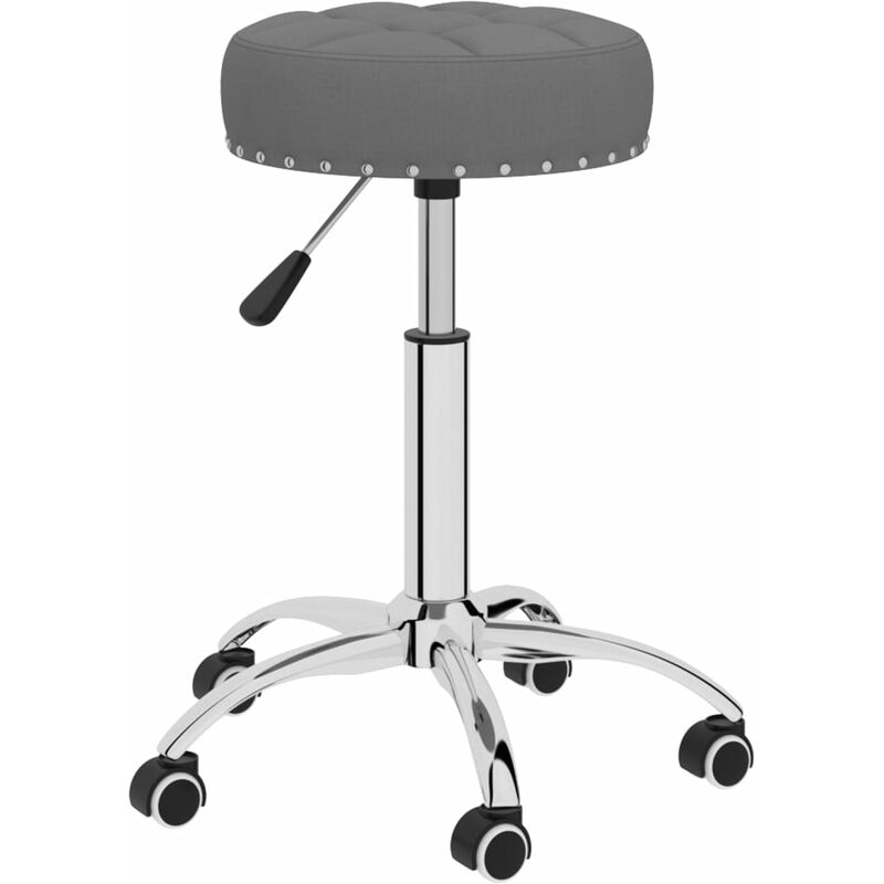 

Silla de oficina giratoria tela gris oscuro