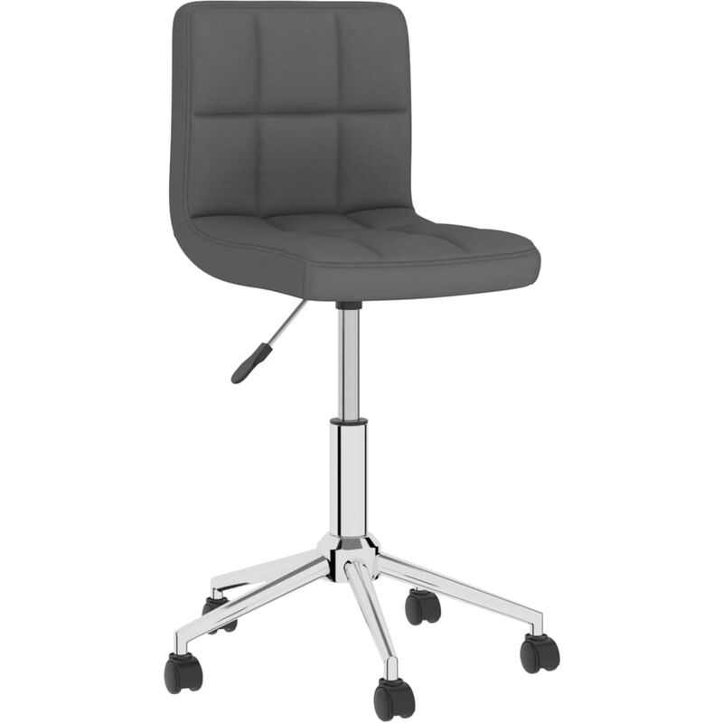 

Silla de oficina giratoria tela gris oscuro