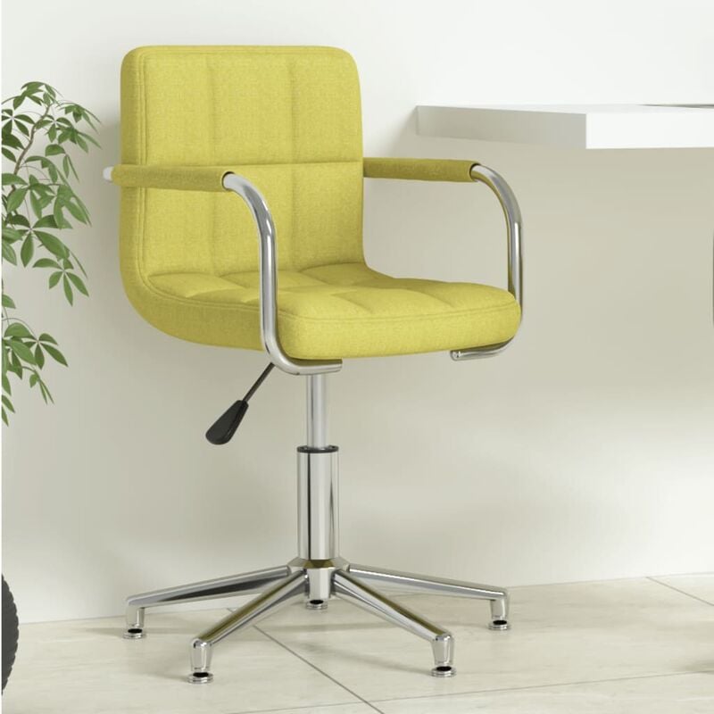 

Silla de oficina giratoria tela verde