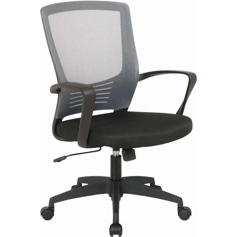 

CLP - Silla De Oficina Kampen En Microfibra Negro/gris