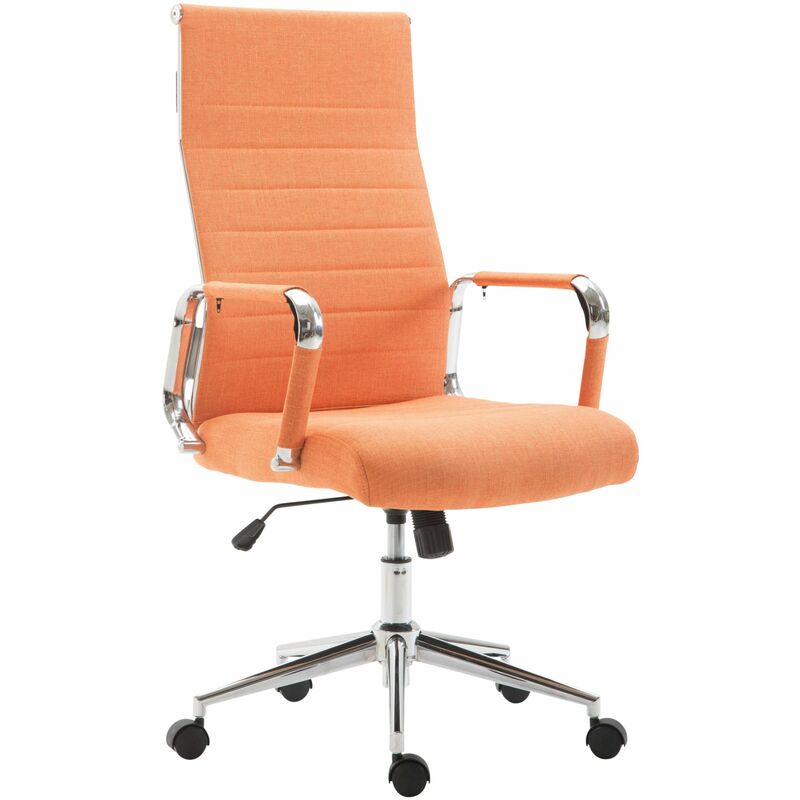

CLP - Silla De Oficina Kolumbus En Tela Naranja
